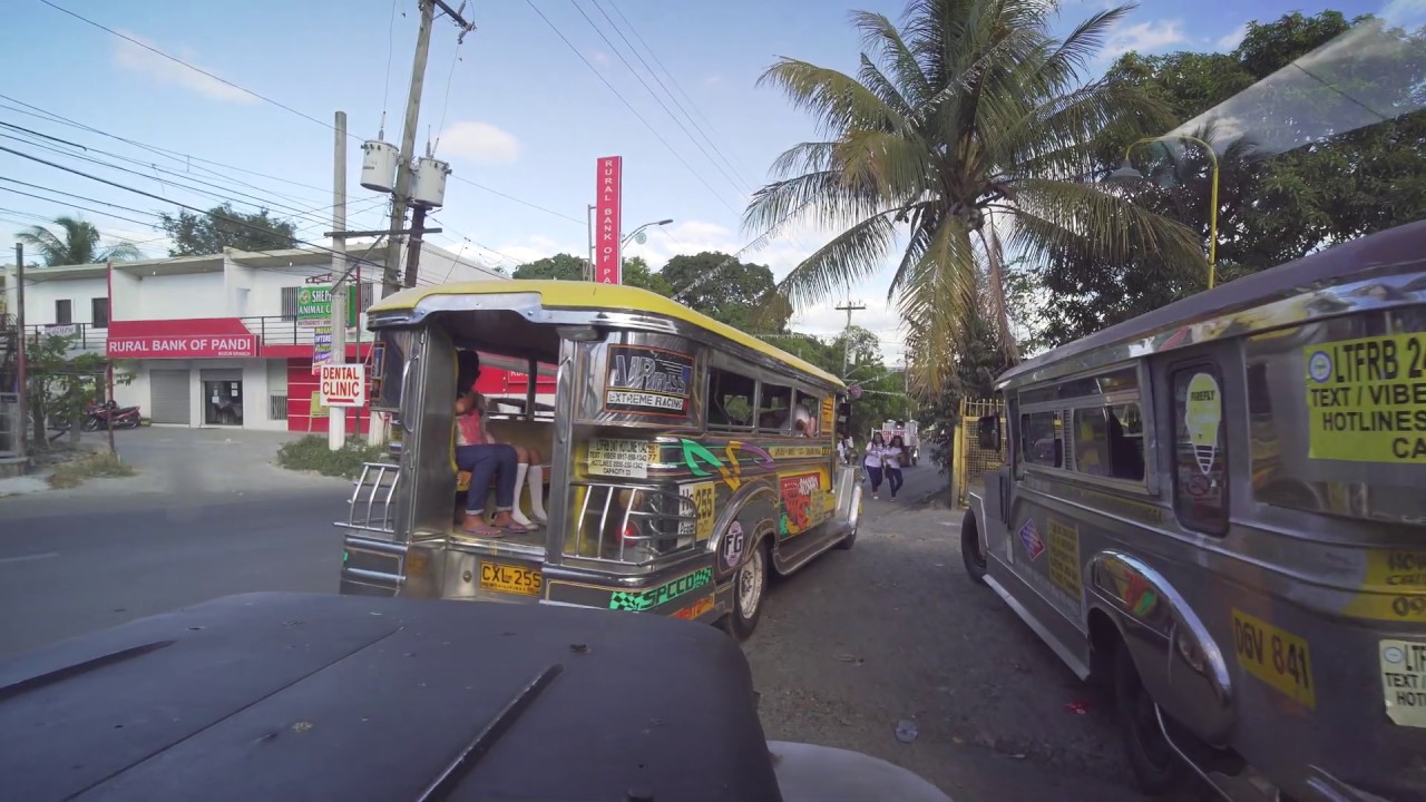 Philippines, Bulacan, jeep ride from MUZON to TUNGKONG