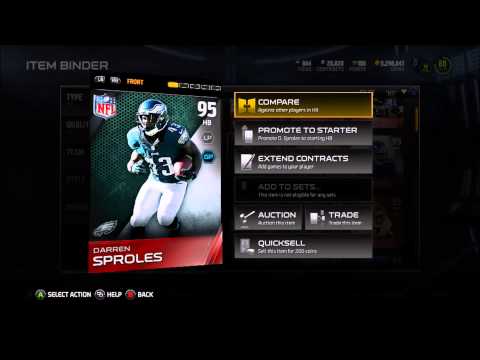 #MUT15 | Do Overalls Matter In Madden 15 Ultimate Team Part 2 | Darren Sproles Best Value HB???