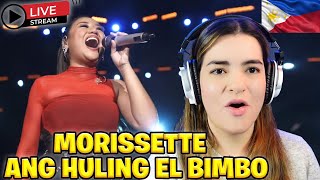 Morissette - Ang Huling El Bimbo LIVE | REACTION