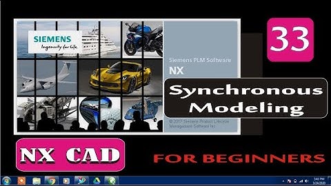 #NX CAD #Synchronous Modeling #Relate all options