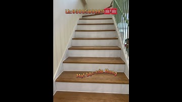 Mẫu mặt bậc cầu thang nhựa spc ✅✅✅