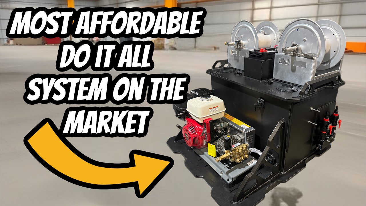 Абсолютно лучшая система для начинающих. Мойка под высоким давлением и мягкая мойка. Оптимальное ...