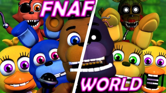 FNAF World Ultimate: Adventure CleanBot Made by Me : r/fivenightsatfreddys