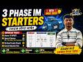 3 Phase IM Starters (DOL, Star-Delta, Auto Transformer) + Speed Control Methods I Marathi Lecture