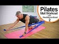 Intermediate Pilates Mat Workout with Resistance Band 2 - 15 Minute