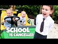 NO MORE SCHOOL! (were in trouble)