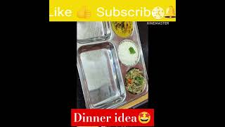Dinner Thali Ideas| Thali Ideas shortsvideo short food viral thali funfoody