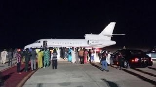 ⁣Yahya Jammeh finally leaves The Gambia