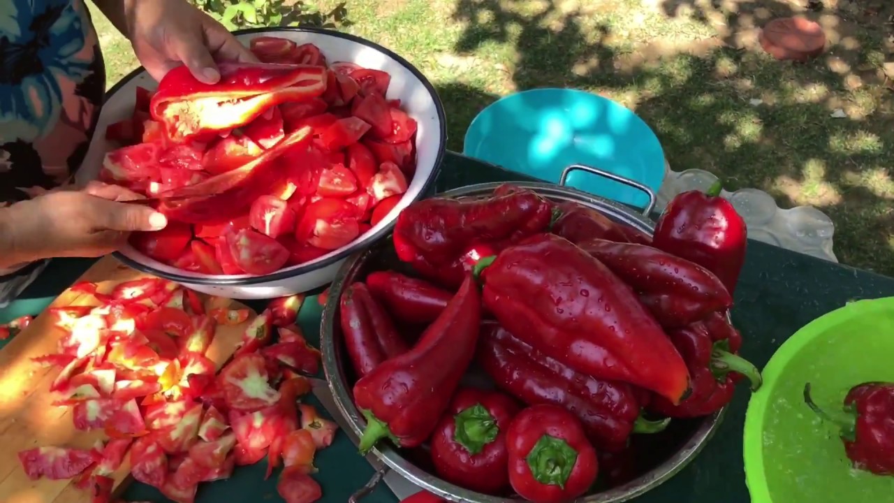 kislik domates sosu i yasin yildiz youtube gida bi ber domatesler