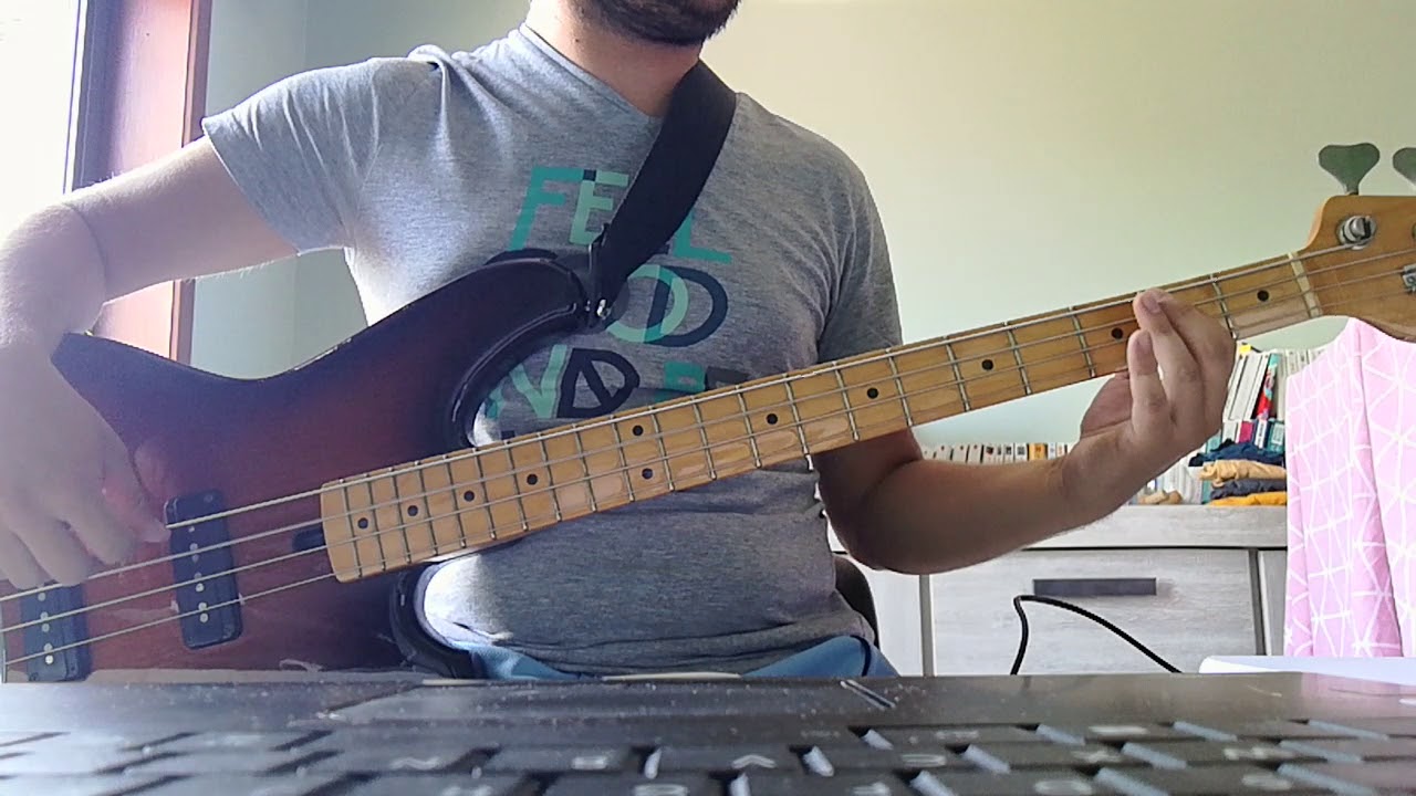 green day basket case bass cover with tabs YouTube