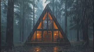 Heavy Midnight Rain 🌧️ | Sleep Faster & Calm Your Heart