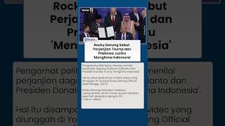 Download Lagu Kritik Keras Rocky Gerung soal Perjanjian Dagang Prabowo-Trump: Justru Menghina Indonesia MP3