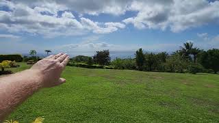 Panoramic postcard ocean and island views from TAGIMOUCIA ESTATE on Fiji’s Garden Island of Taveuni! screenshot 1