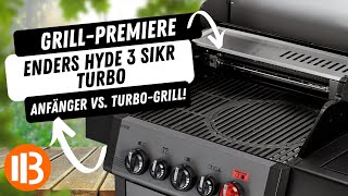 Grill premiere with the Enders Hyde 3 SIKR Turbo – Beginner vs. Turbo Grill! 🔥