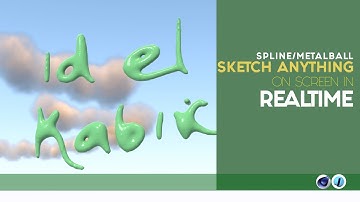 Cinema 4D:  Sketch any GEOMETRY on the screen in REALTIME
