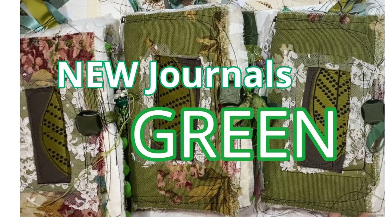 (SOLD) NEW GREEN JOURNALS! YouTube