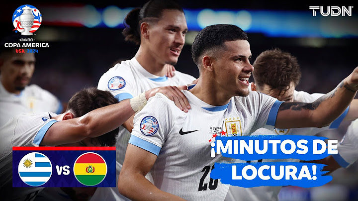 ¡URUGUAY sentencia el juego en MINUTOS DE LOCURA! | Uruguay 5-0 Bolivia | Copa América 2024-J2 |TUDN