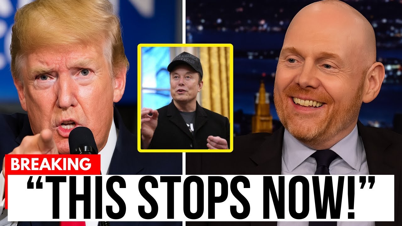 Trump LOSES It After Bill Burr Exposes Elon Musk Live on Air!