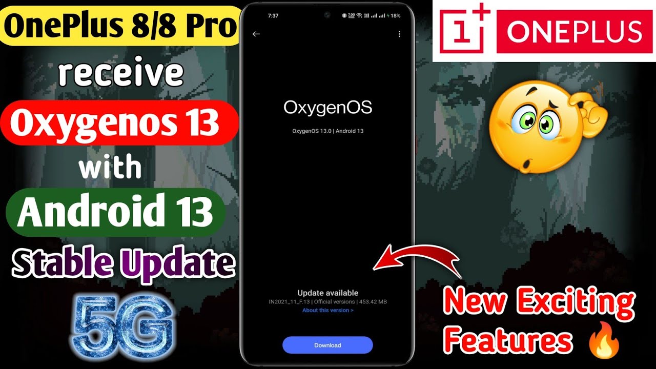 OnePlus 8/8 Pro Oxygenos 13 with Android 13 Stable Update November 2022 ...