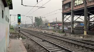 Watch This Train SKIP a Station at High Speed! #22223 Mumbai CSMT - Shirdi Vande Bharat