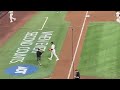 Marlins Max Meyers induces a Ground out and completes 7 innings of one hit shut out pitching