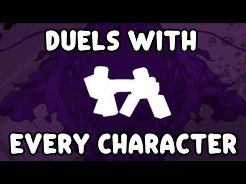 Duels with every character (martial artist) - YouTube