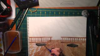 Scenic Design Drafting Time Lapse