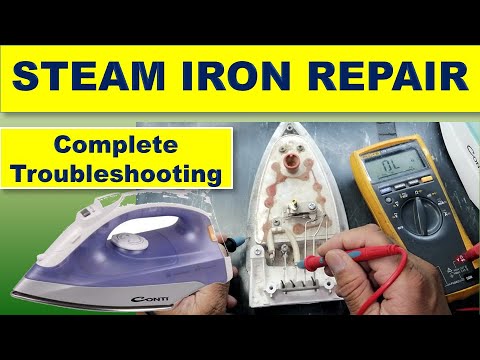 #298 How to Repair Electric Iron at Home / Steam Iron