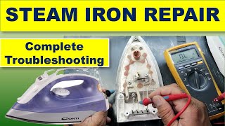 #298 How to Repair Electric Iron at Home / Steam Iron