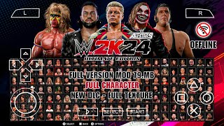 Game WWE 2K24 ALL STARS ULTIMATE EDITION PPSSPP Android Offline Full Character Mod | PPSSPP Gameplay