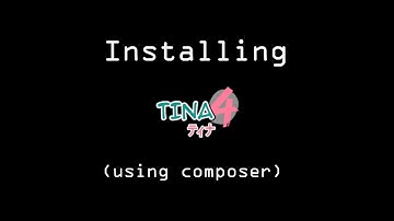 Installing Tina4 with Composer