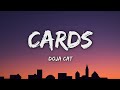 Doja Cat - Cards (Lyrics)