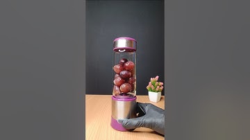 Grapes 🍇 juice in just 18 sec🍹😃