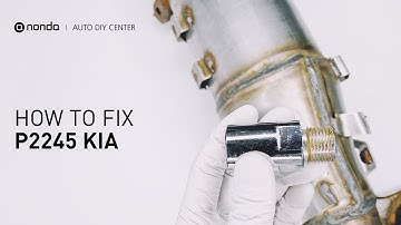 How to Fix KIA P2245 Engine Code in 2 Minutes [1 DIY Method / Only $19.73]