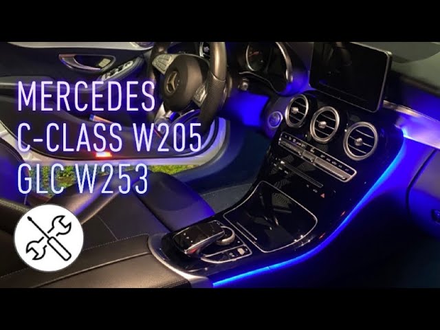 Kit Ambient Light per Mercedes GLC X253 / Classe C W205