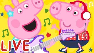 ⁣🔴 Brand New Peppa Pig Sing-Along: LIVE 🐷