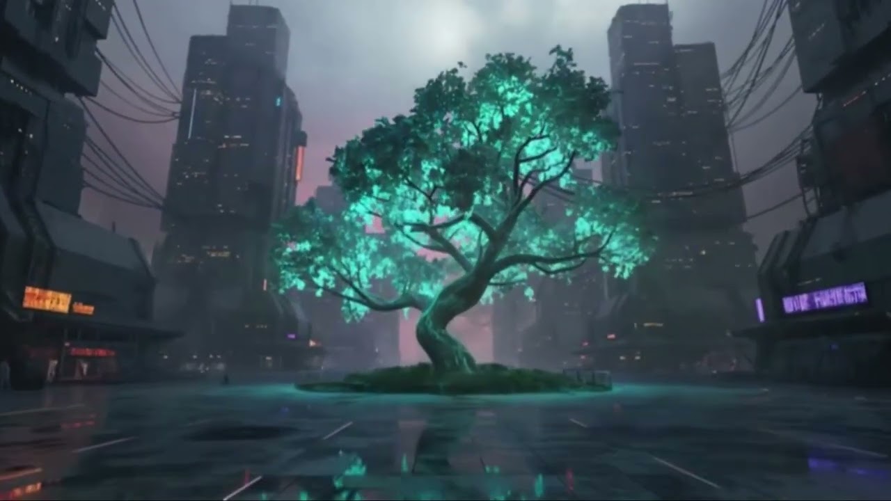 The last tree on Coruscant.