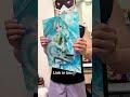 My friends will be totally obsessed with this 🤣 #HatsuneMiku #MikuPoster #3dlenticular #Vocaloid