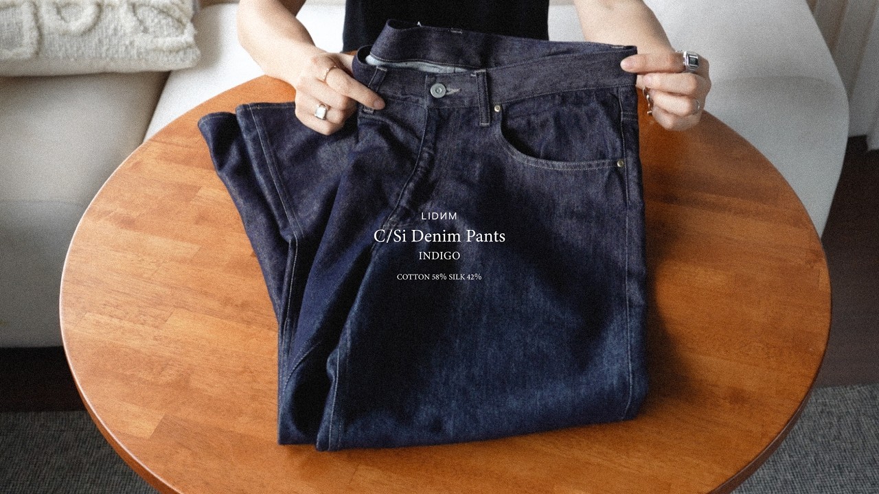New LIDNM] This silk denim is just too good. - YouTube