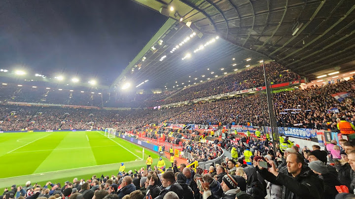 Rangers In The Home End | Manchester United 2-1 Rangers | Old Trafford Atmosphere & Reaction