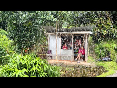 Unseen Rainy Day in the Beautiful Village | Simple Village Life in Nepal | BijayaLimbu