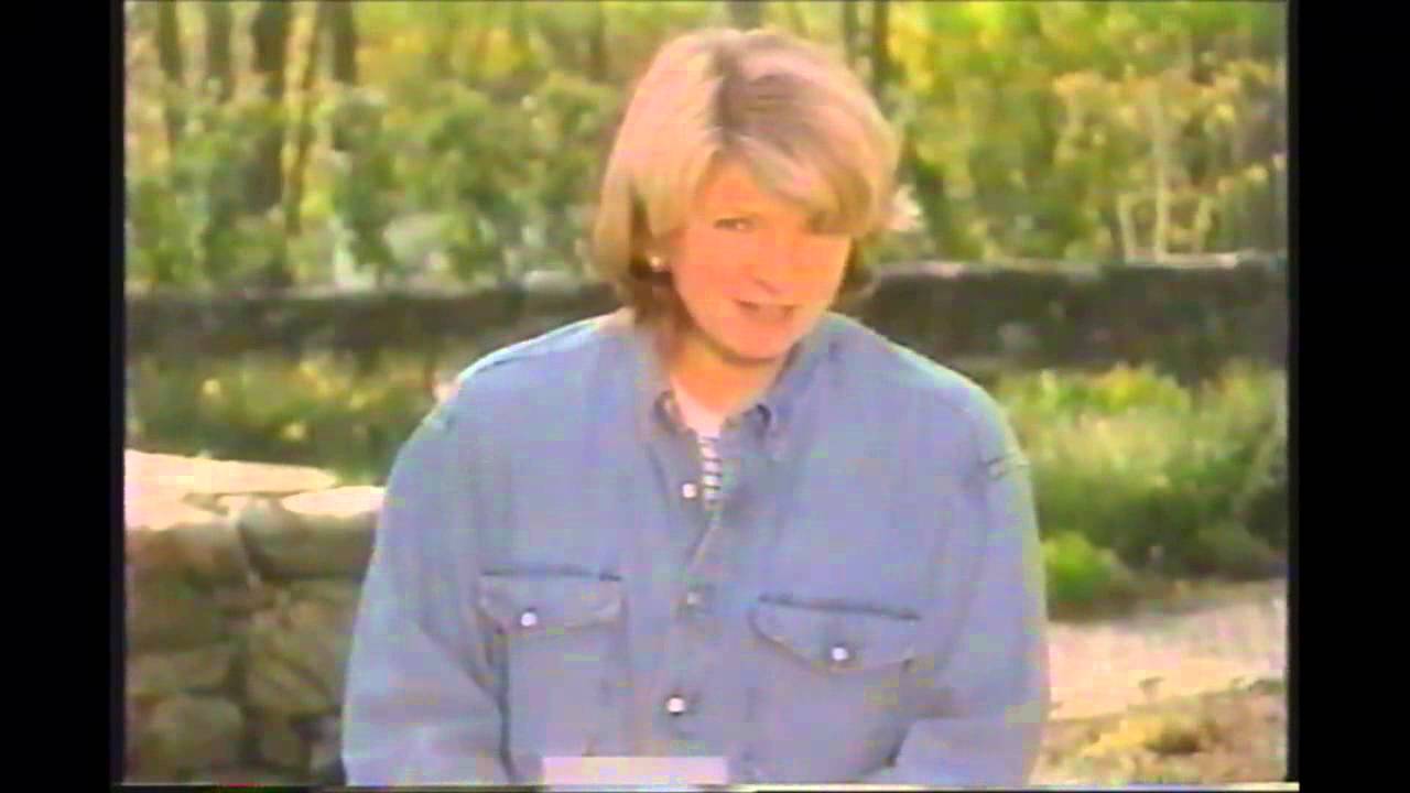 Martha Stewart Living Promo from September 12, 1997 - YouTube
