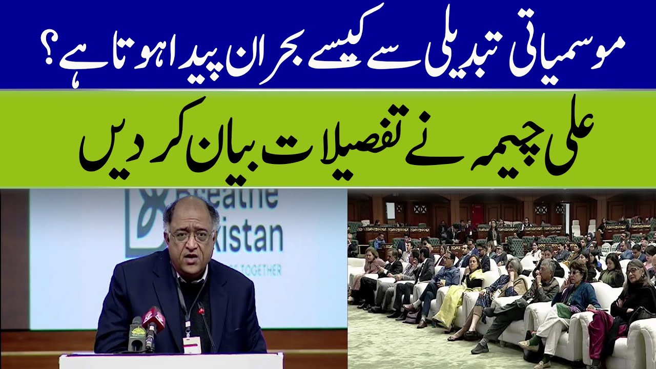 Ali Cheema Explains How Does Climate Change Create Crisis? | Dawn News ...