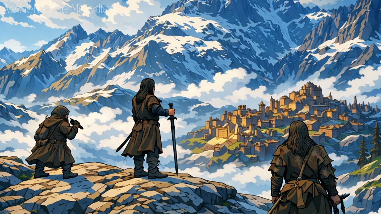 Under the Shadow of the Lonely Mountain | Tolkien-Inspired Ambient Fantasy Music