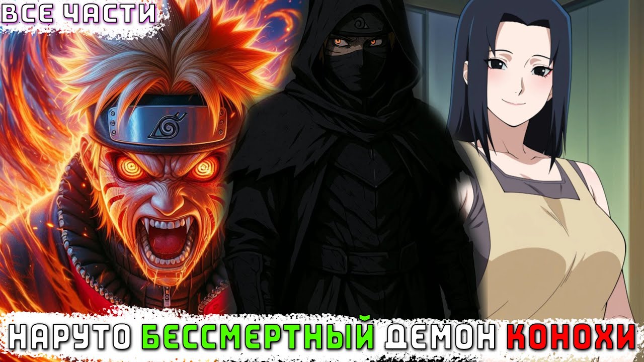 НАРУТО БЕССМЕРТНЫЙ ДЕМОН КОНОХИ/АЛЬТЕРНАТИВНЫЙ СЮЖЕТ НАРУТО/ВСЕ ЧАСТИ