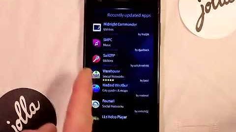 Tutorial Get Native Beta Sailfish Apps On Your Jolla Phone