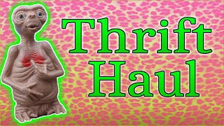 Thrift Haul | 80s pull string ET and more