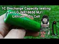 LG INR18650 MJ1 Discharge Capacity testing