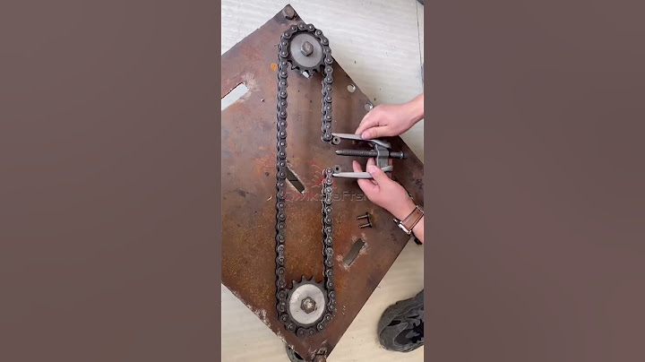 How to Tighten the Chain 2021
