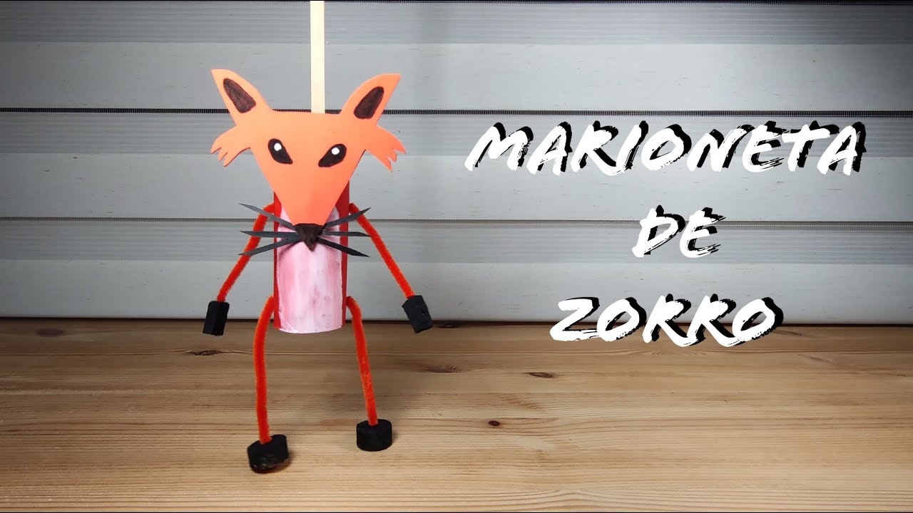 Kit de títeres de mano de zorro Kit de títeres de mano de zorro